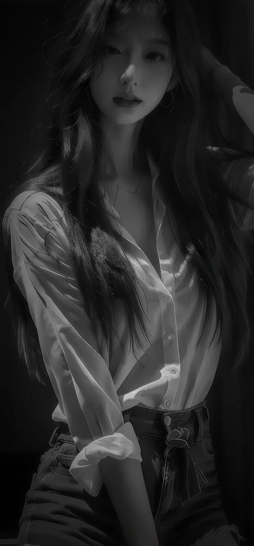 图片[1]-|高清手机壁纸，建议亮度拉满效果更佳（暗黑系）-淘靓机