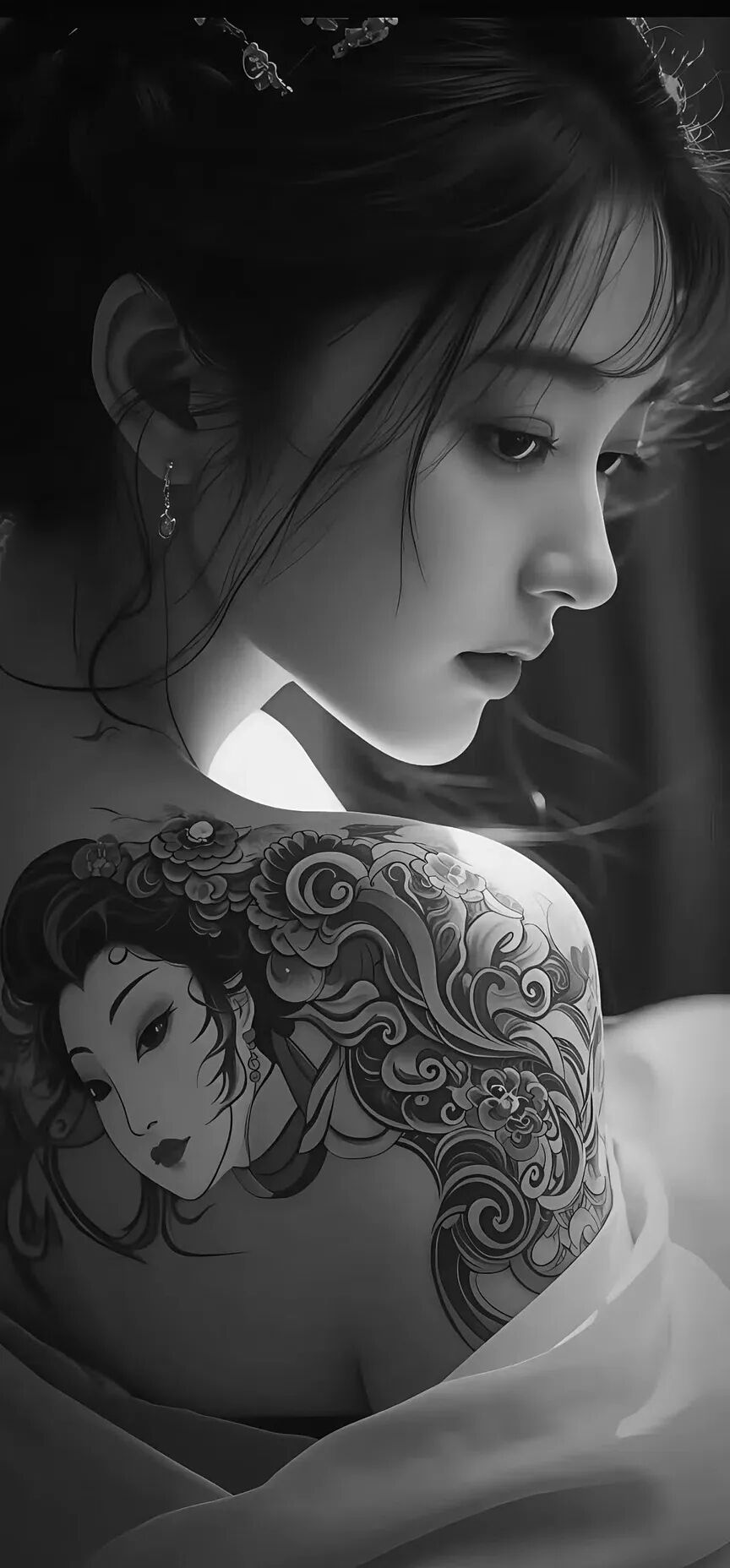 图片[12]-|高清手机壁纸，建议亮度拉满效果更佳（暗黑系）-淘靓机